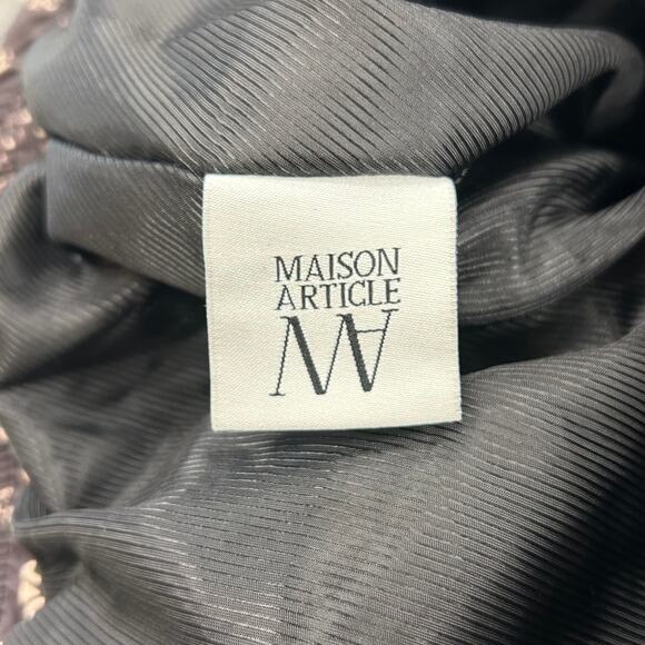 maison article puffer jacket bandana black white size Large L B2 - Picture 5 of 7